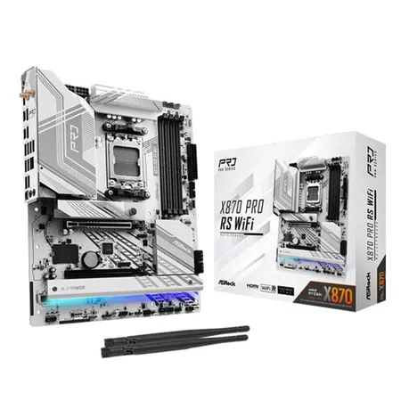 ASRock X870 Pro RS Wi-Fi AMD AM5 DDR5 ATX Motherboard
