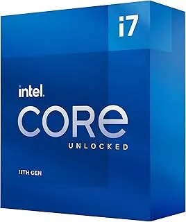 Intel Core i7-11700K LGA1200 Desktop Processor 8 Cores up to 5GHz 16MB Cache with Integrated Intel UHD 750 Graphics