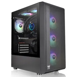 THERMALTAKE S200 ARGB ATX Mid Tower Cabinet (Black)