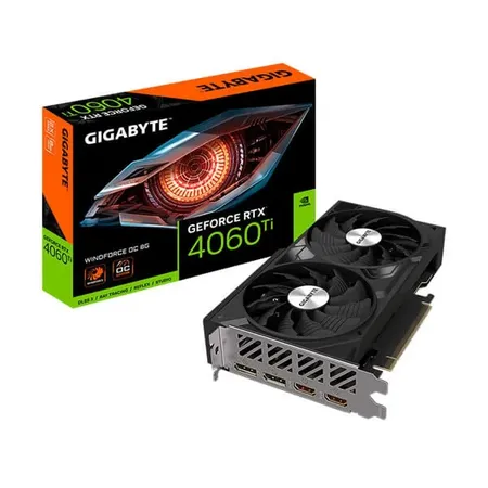Gigabyte Rtx 4060 Ti Windforce Oc 8Gb Gddr6 Graphics Card (GV-N406TWF2OC-8GD)