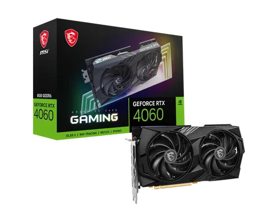 MSI GeForce RTX 4060 Gaming X NV Edition 8GB Nvidia Graphics Card