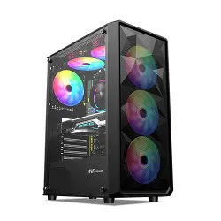 Ant Value VM41 Mid-Tower Cabinet – Black...