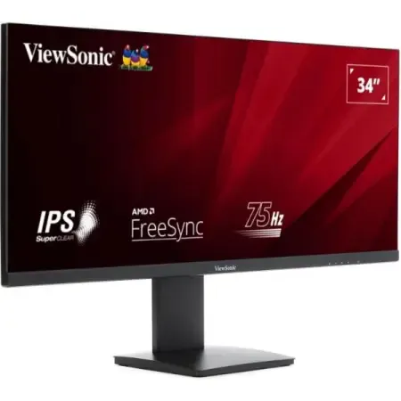 ViewSonic VA3456-MHDJ 34″ UWQHD Free Sync Ultra Wide Monitor Black