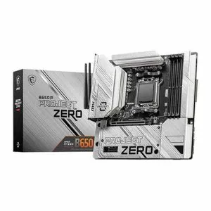 Msi B650M Project Zero Wifi Am5 Micro Atx Motherboard (B650M-PROJECT-ZERO)