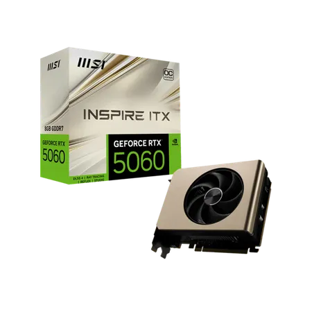 MSI GeForce RTX 5060 Inspire ITX OC 8GB Nvidia Graphic Card