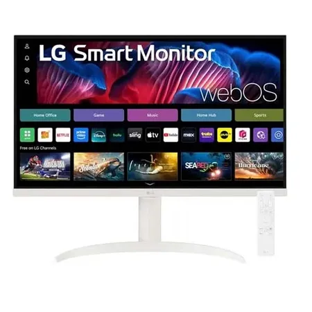 LG 27SR75U-W 27 inch 4K UHD (3840×2160) IPS HDR10 USB Type-C 65W PD Smart Monitor
