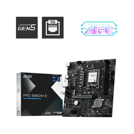 MSI Pro B860M-E DDR5 Intel Motherboard