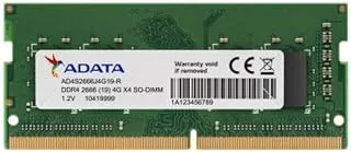 ADATA 4GB DDRA4 2666 Laptop Memory - AD4S2666J4G19-R