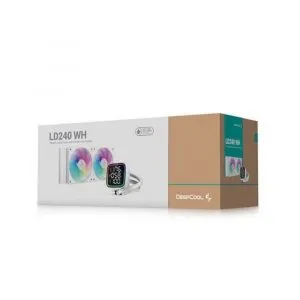 Deepcool LD240 240mm ARGB All in One Anti-Leak Technology CPU Liquid Cooler- White