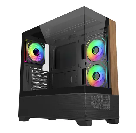 Cooler Master Elite 690 Wood Cabinet - Black