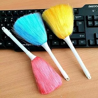 Aegean Laptop Computer Keyboard dust Cleaning Screen Brush Small Soft Microfiber Keyboard dust Cleaning Brush Laptop Screen Cleaner Duster (Pack of 1 Pcs) Random Color