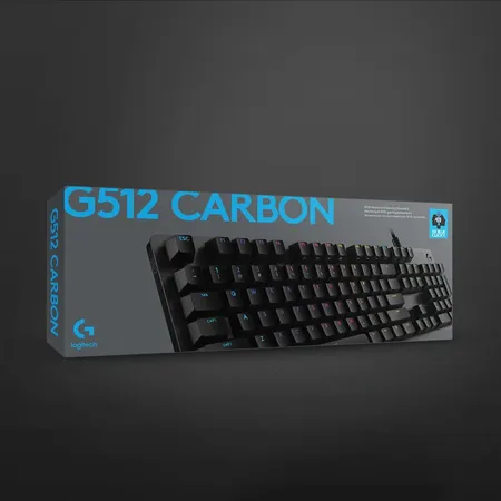 LOGITECH G512 CARBON MECHANICAL GAMING KEYBOARD