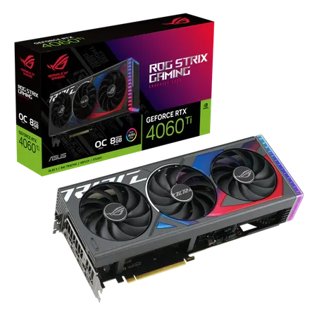 ASUS ROG Strix GeFroce RTX 4060 Ti OC Edition 8GB Nvidia Graphic Card
