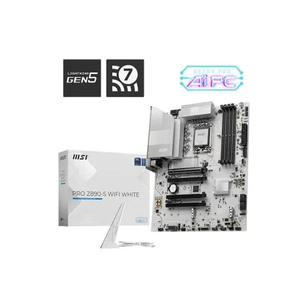 Msi Pro Z890-S WiFi White LGA1851 ATX Motherboard