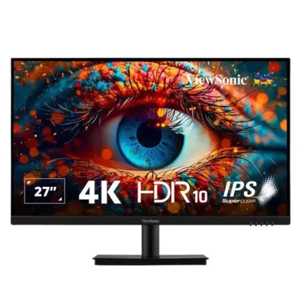 VIEWSONIC VA2762-4K 27 Inch 4K UHD 60Hz IPS Panel 104% SRGB 4MS AMD FreeSync Gaming Monitor
