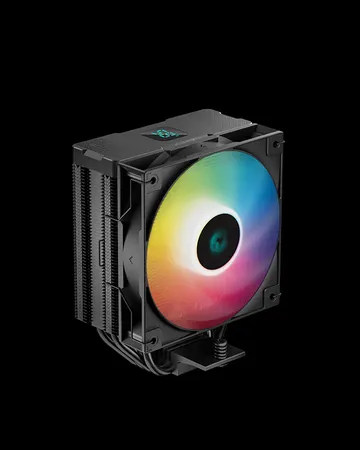 Deepcool Ag400 Digital Bk Argb 120mm Cpu Air Cooler (R-AG400-BKADMN-G-1)