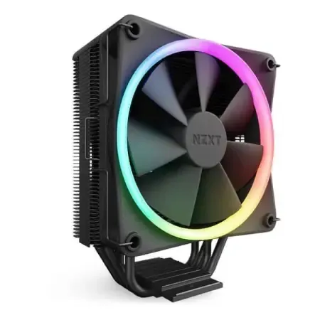 NZXT T120 RGB 120mm PWM RGB Single Tower CPU Air Cooler (Black)
