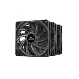 Ant Esports Darkflow 120mm Case Fan (3-pack) - Black