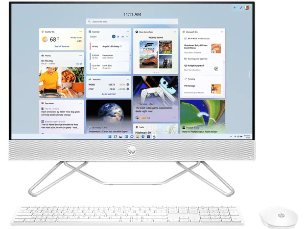 AIO HP 24 CB1901IN [CI3-1215 12TH GEN/8GB/512GB SSD/WIN11 HOME+MSO/24.0 INCH/INTEGRATED GRAPHICS /1 YEAR(S)]