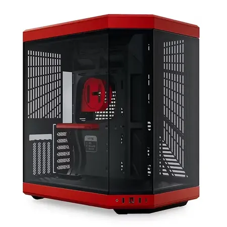 Hyte Y70 Black and Red Mid Tower Cabinet