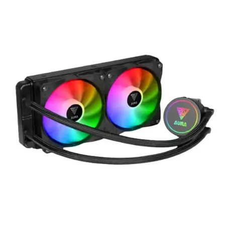GAMDIAS Aura GL240 V2 ARGB 240mm CPU Liquid Cooler ( Black )