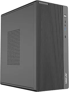 Ant Esports Si15 Mini-Tower Computer Case/Office Cabinet - Black | Support Micro-ATX, Mini-ITX