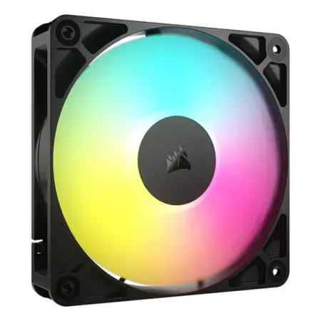 Corsair RS120-R ARGB 120mm PWM Reverse Cabinet Fan (Triple Pack) – Black