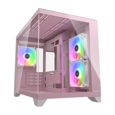 Cougar FV150 mini RGB Pink Mini Tower Cabinet