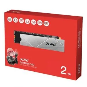 Adata XPG GAMMIX S60 2TB NVMe M.2 2280 PCI-Express 4.0 Gen x4 SSD AGAMMIXS60-2T-CS