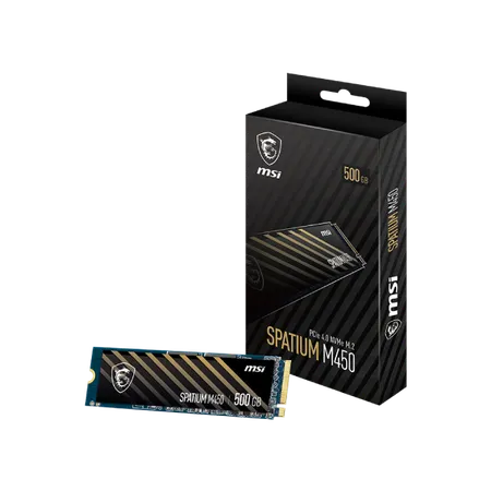 MSI Spatium M450 500GB M.2 NVME Gen4 Solid State Drive ( SSD )