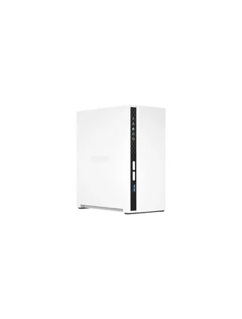 QNAP TS-233-US 2 BAY AFFORDABLE DESKTOP NAS WITH ARM CORTEX-A55 QUAD-CORE PROCESSOR AND 2 GB DDR4 RAM (DISKLESS)