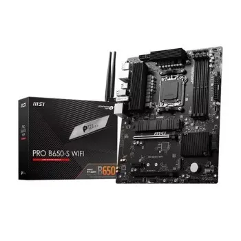 MSI Pro B650-S WiFi DDR5 AMD AM5 ATX WiFi 6E PCIe 4.0 Gaming Motherboard