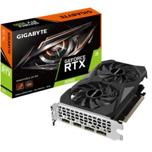 Gigabyte GeForce RTX 3050 WINDFORCE OC 6G 6GB GDDR6 Graphics Card GV-N3050WF2OC-6GD