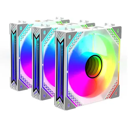 ALSEYE MIRROR III 120mm 3in1 Interlocking Case Fan Kit (White)