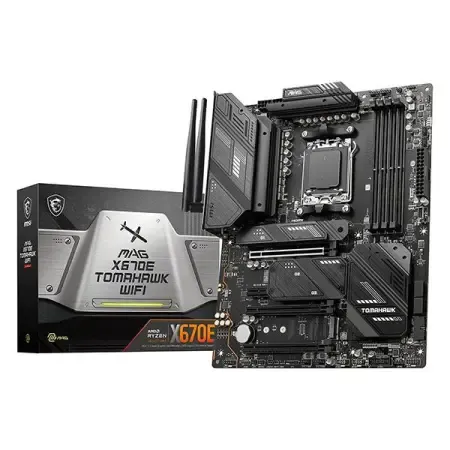 Msi Mag X670E Tomahawk Wifi Am5 Atx Motherboard (MAG-X670E-TOMAHAWK-WIFI)