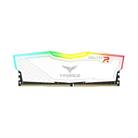 Teamgroup T-Force Delta RGB 8GB (8GB x 1) DDR4 3200MHz - White (TF4D48G3200HC16F01)