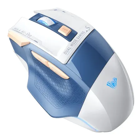 AULA SC550 WIRELESS & WIRED GAMING MOUSE (BLUE)