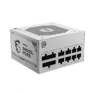 MSI MAG A850GL PCIE5 850W 80+ White ATX 3.1 Fully Modular Power Supply ( White ) ( 850W )