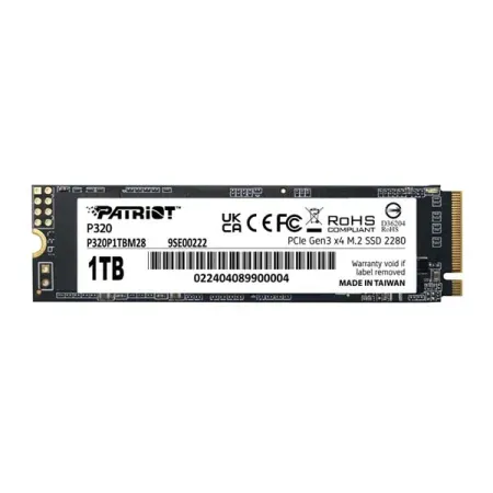 Patriot P320 1TB M.2 2280 PCIe Gen 3×4 SSD