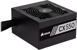 Corsair CX550 550 Watt 80 Plus Bronze Certified ATX Power Supply (CP-9020121-NA)