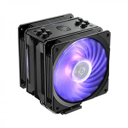 COOLER MASTER Hyper 212 Non RGB Black Edition Single Tower CPU Air Cooler (Black)