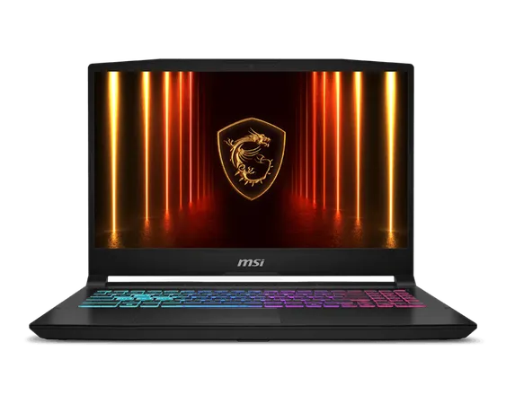 MSI KATANA 15HX INTEL CORE I7-14650HX PROCESSOR/DDR5 8GB*2/1TB NVME PCIE SSD GEN4X4 (NVIDIA GEFORCE RTX 5070 LAPTOP GPU, GDDR7 8GB)/INTEL WI-FI 6E AX211/WINDOWS11 HOME/2 YEAR WARRANTY B14WGK-256IN