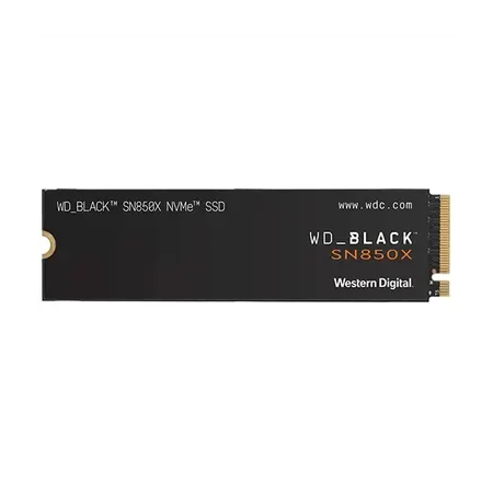 Western Digital Black SN850X 2TB NVMe M.2 Internal Solid State Drive - Without Heatsink (WDS200T2X0E)