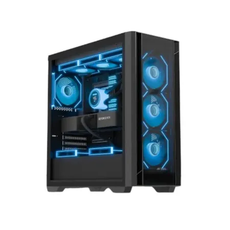 Ant Esports AQUA 360 4F Mid Tower Gaming Cabinet Black