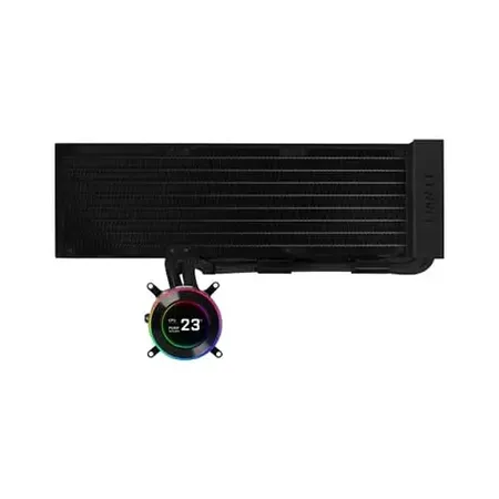 Lian Li Hydroshift II LCD-C 360N Fan less CPU Liquid Cooler (G89-GHS2LCD36B-IN)