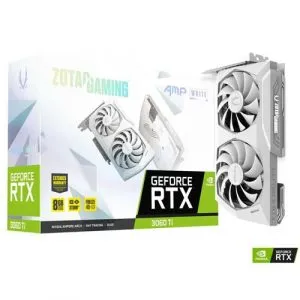 ZOTAC Gaming GeForce RTX 3060 Ti AMP White Edition LHR 8GB Nvidia Graphics Card