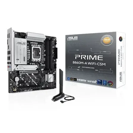 Asus Prime B860M-A WiFi-CSM LGA1851 M-Atx Motherboard (PRIME-B860M-A-WIFI-CSM)