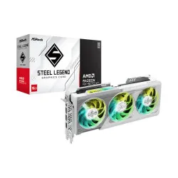 ASRock AMD Radeon RX 9070 XT Steel Legend 16GB GDDR6