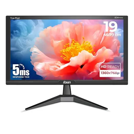 Foxin Crystal 19.5" 60Hz 5ms Wall‑Mountable HD LED Monitor HDMI & VGA