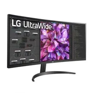 LG 34WQ60C-B 34″ 21:9 UltraWide QHD Curved IPS LCD HDR Monitor